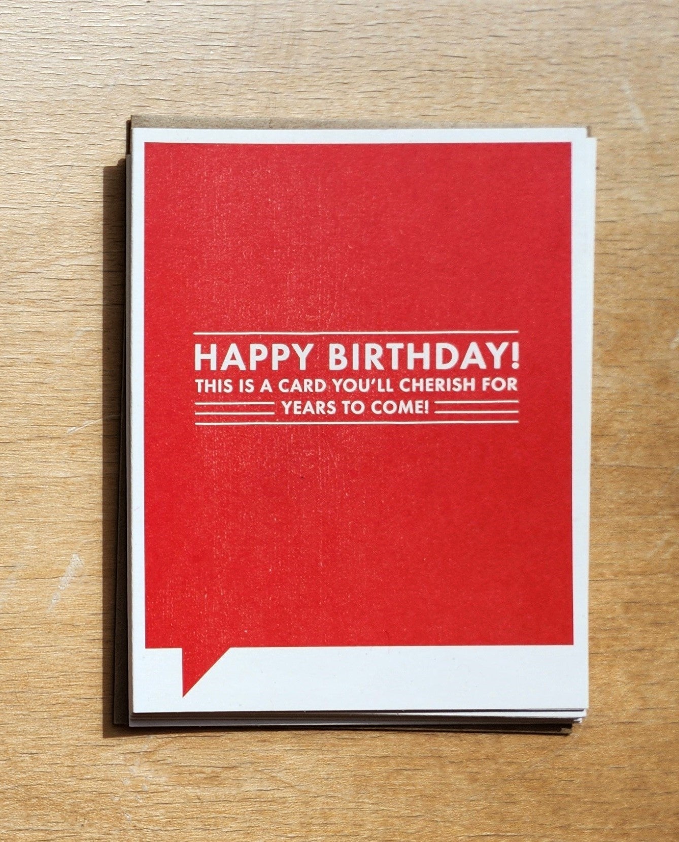 F&F Birthday Cherish Card