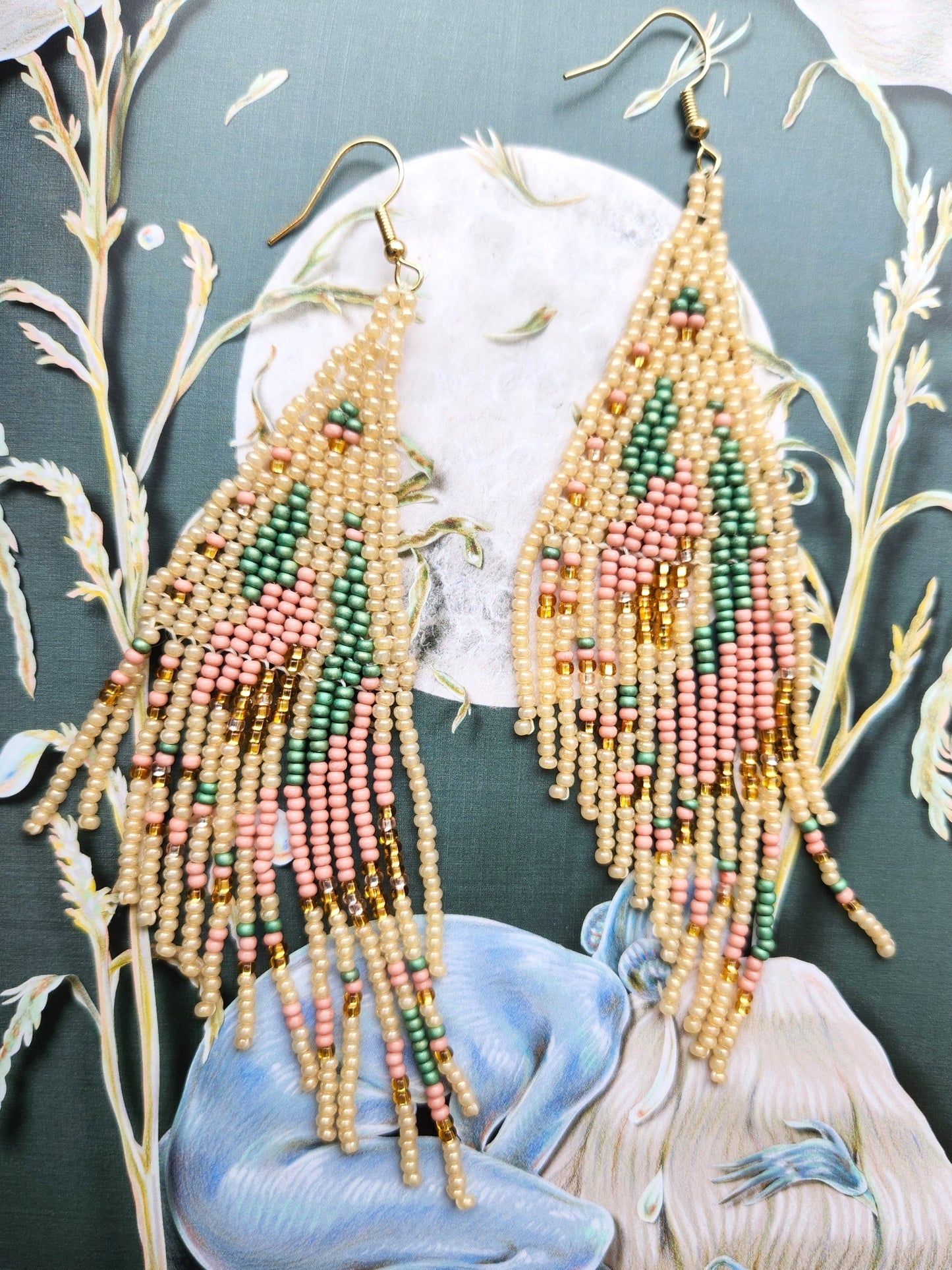 Wing Earring in Pastel