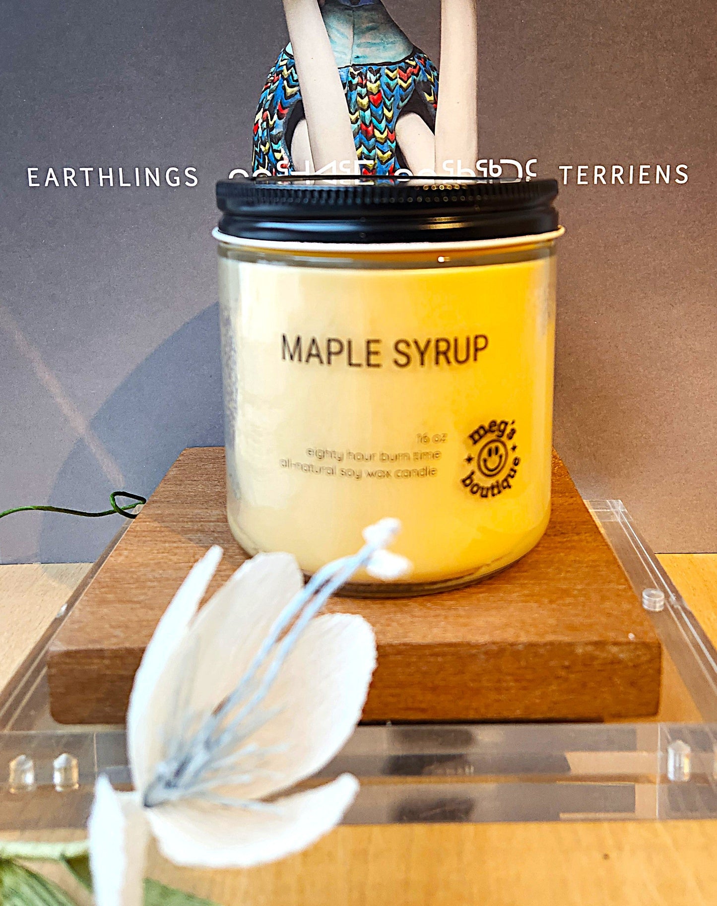 Maple Syrup 16oz Candle