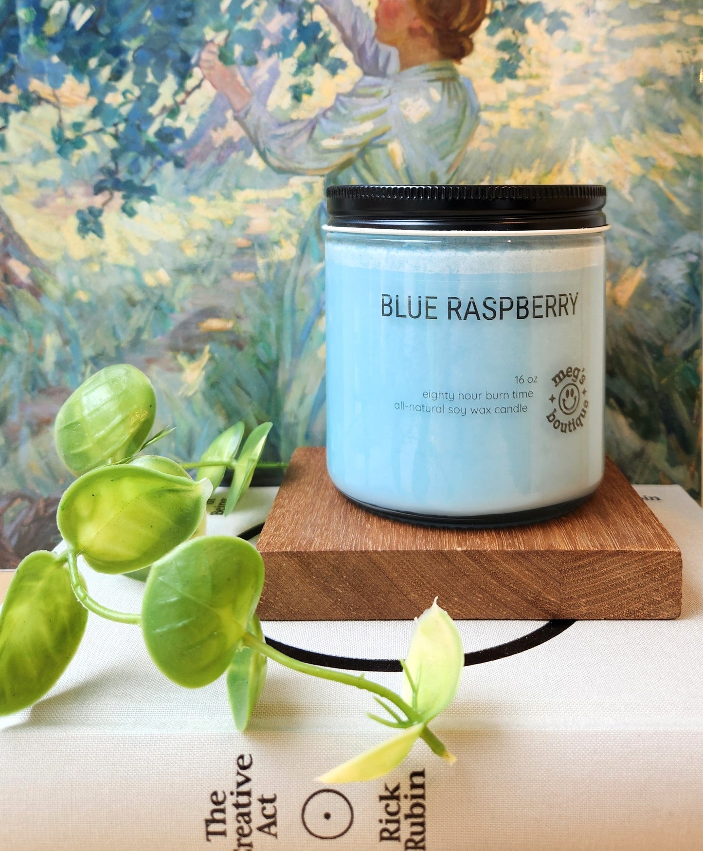 Blue Raspberry 16oz Candle