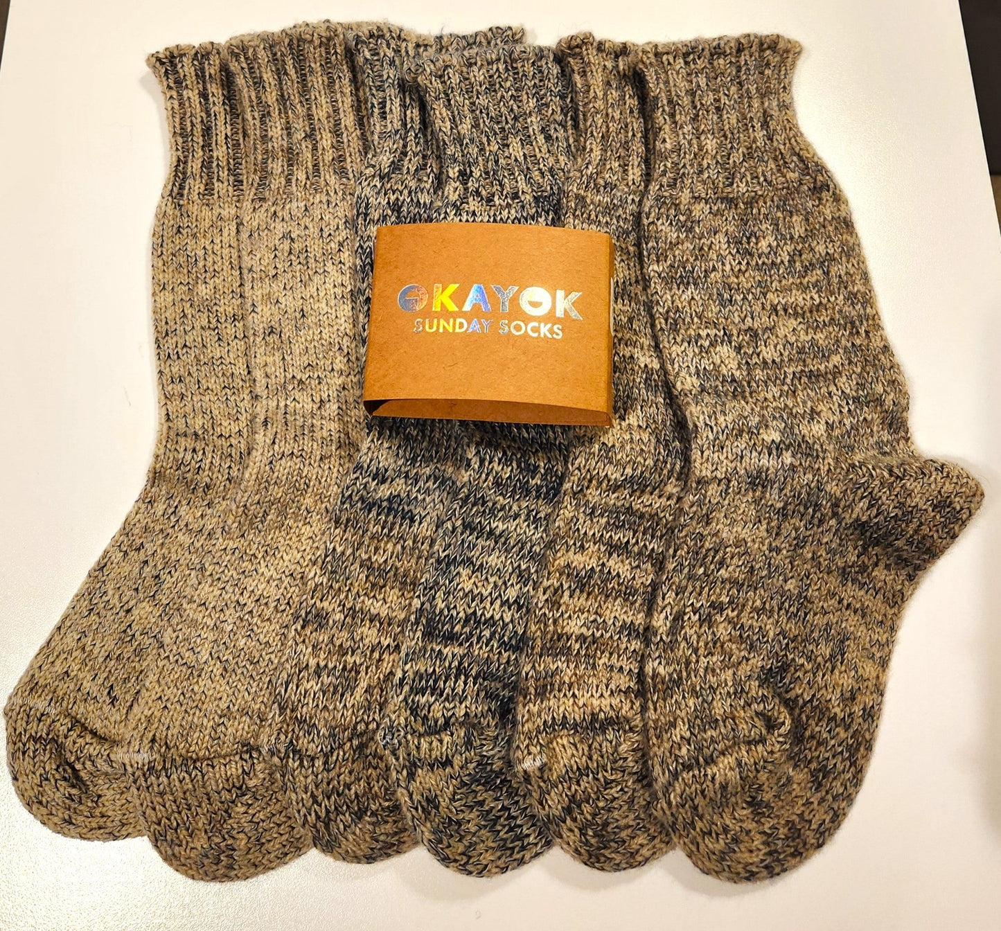 Sunday Socks Grey Mix