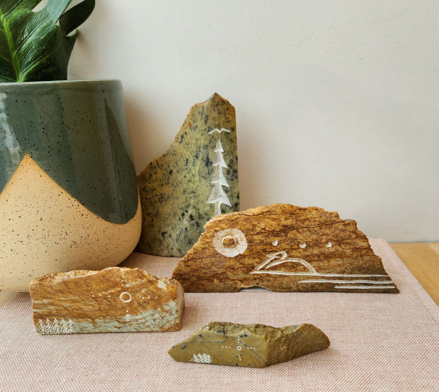 Medium Northern Scenery Stones by Teyo Hill