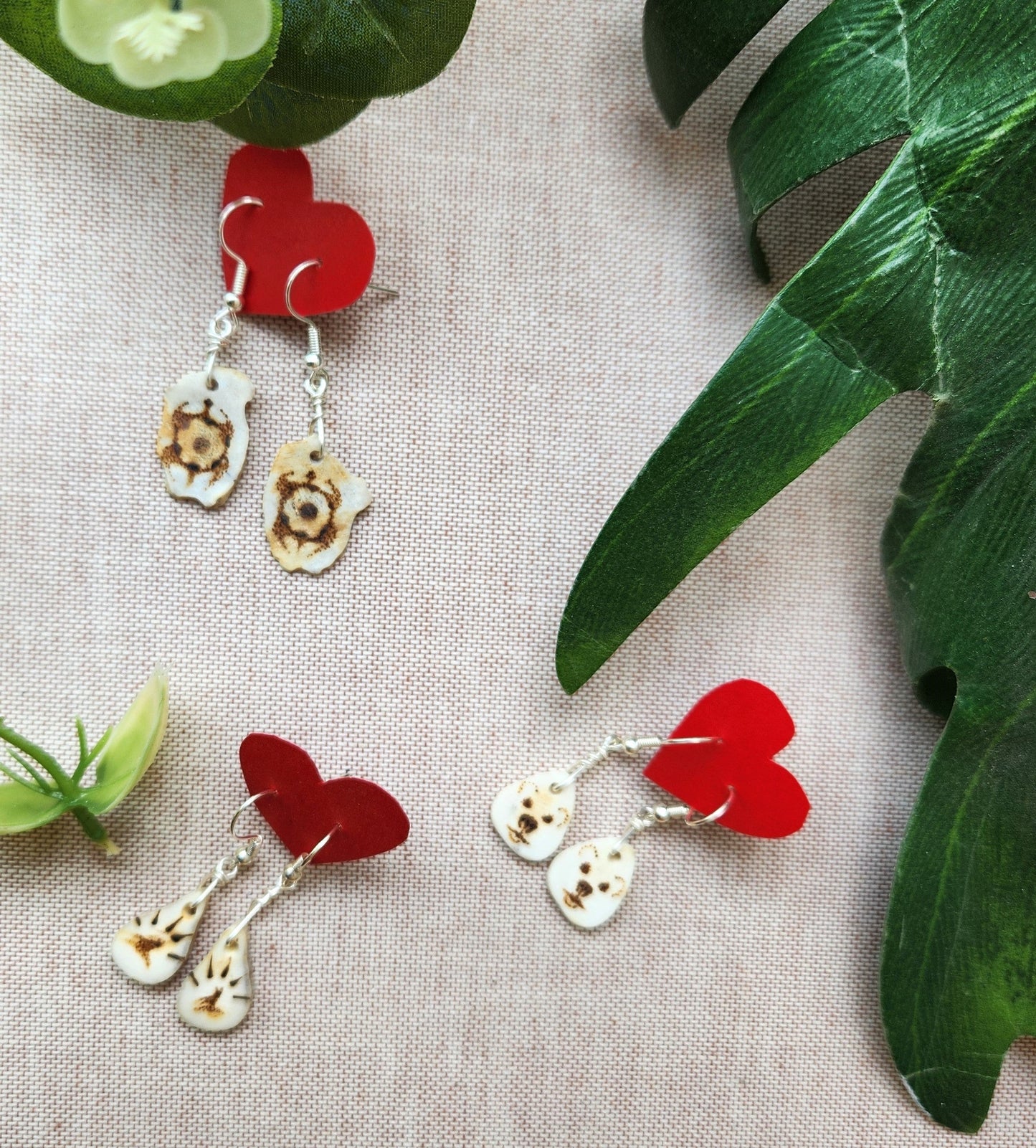 New Antler Earrings by Teyo Hill