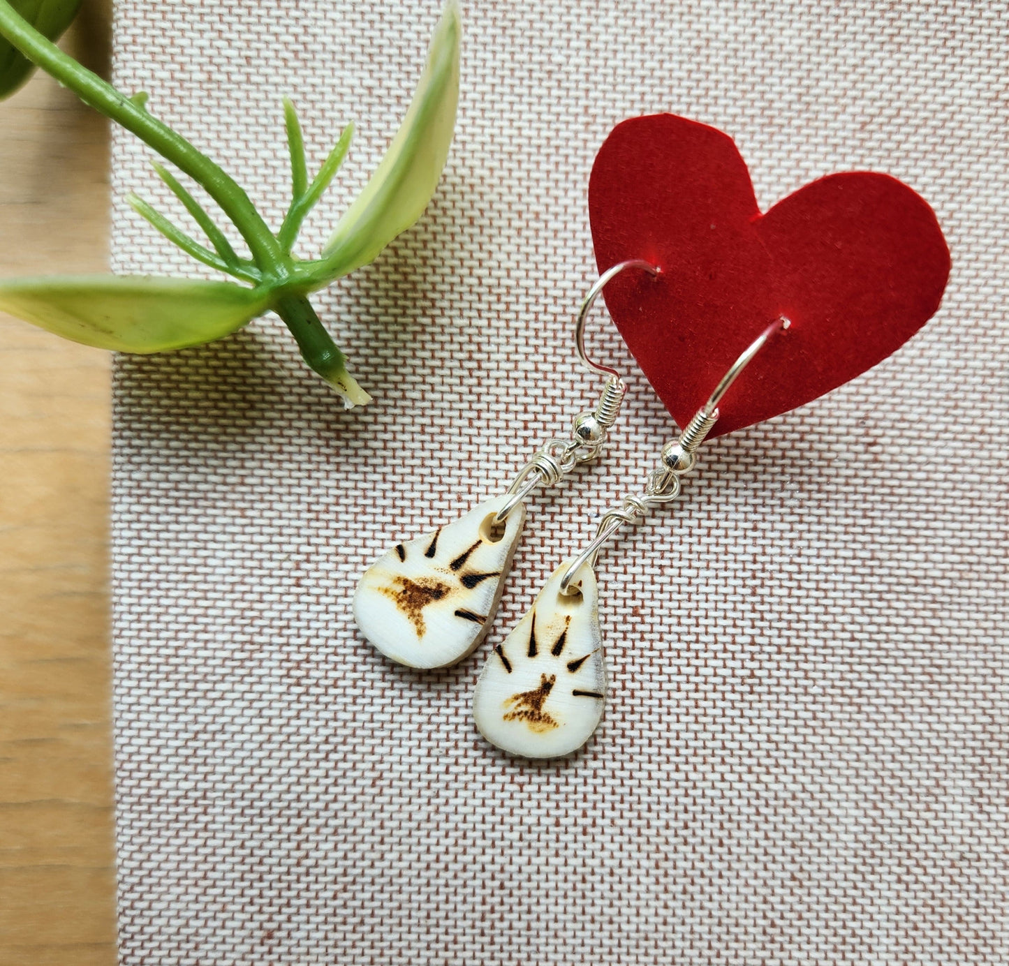 New Antler Earrings by Teyo Hill