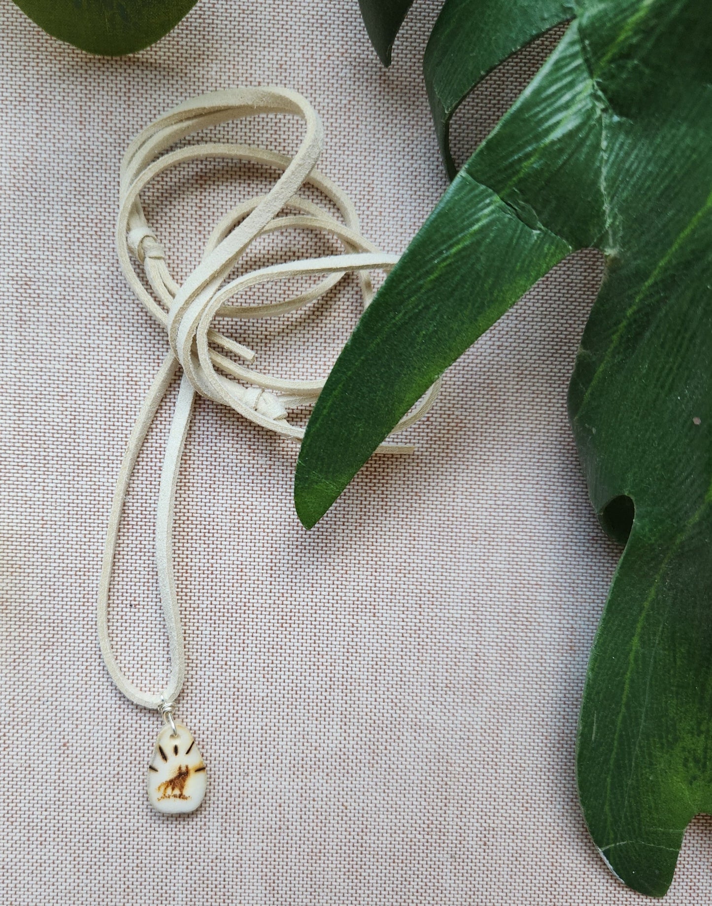 Antler Necklace by Teyo Hill