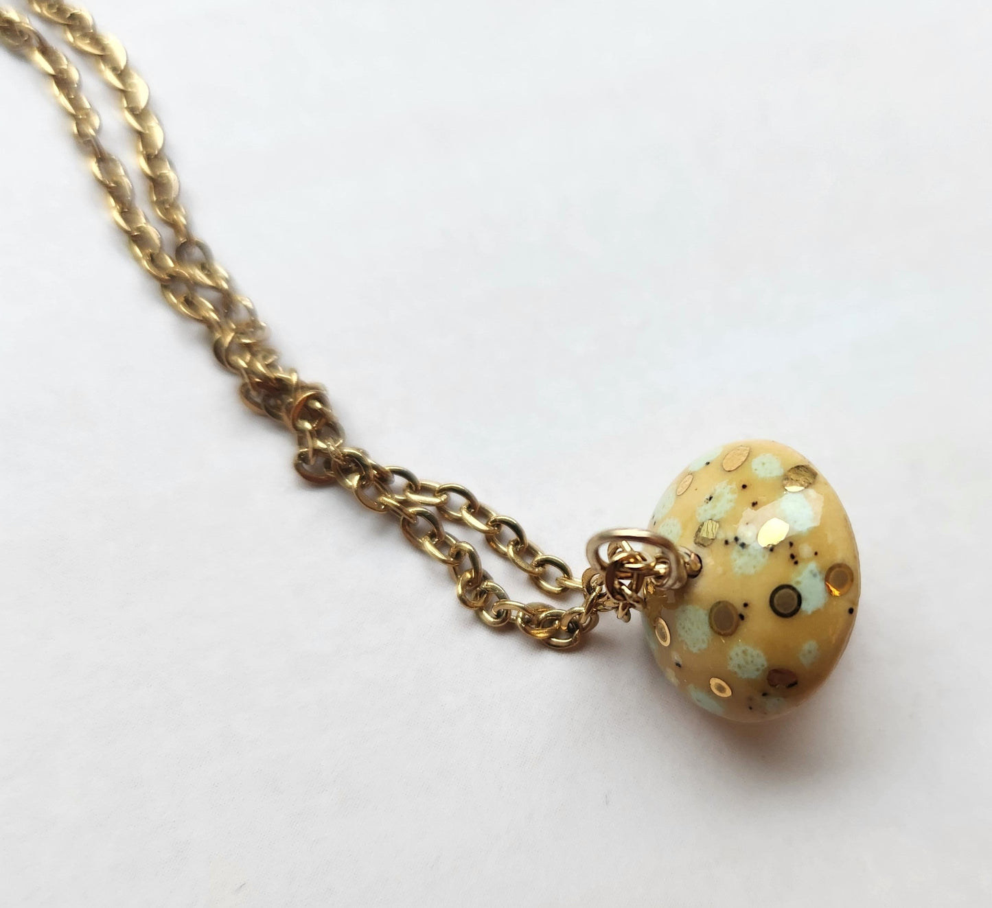 Tiny Mushroom Necklace