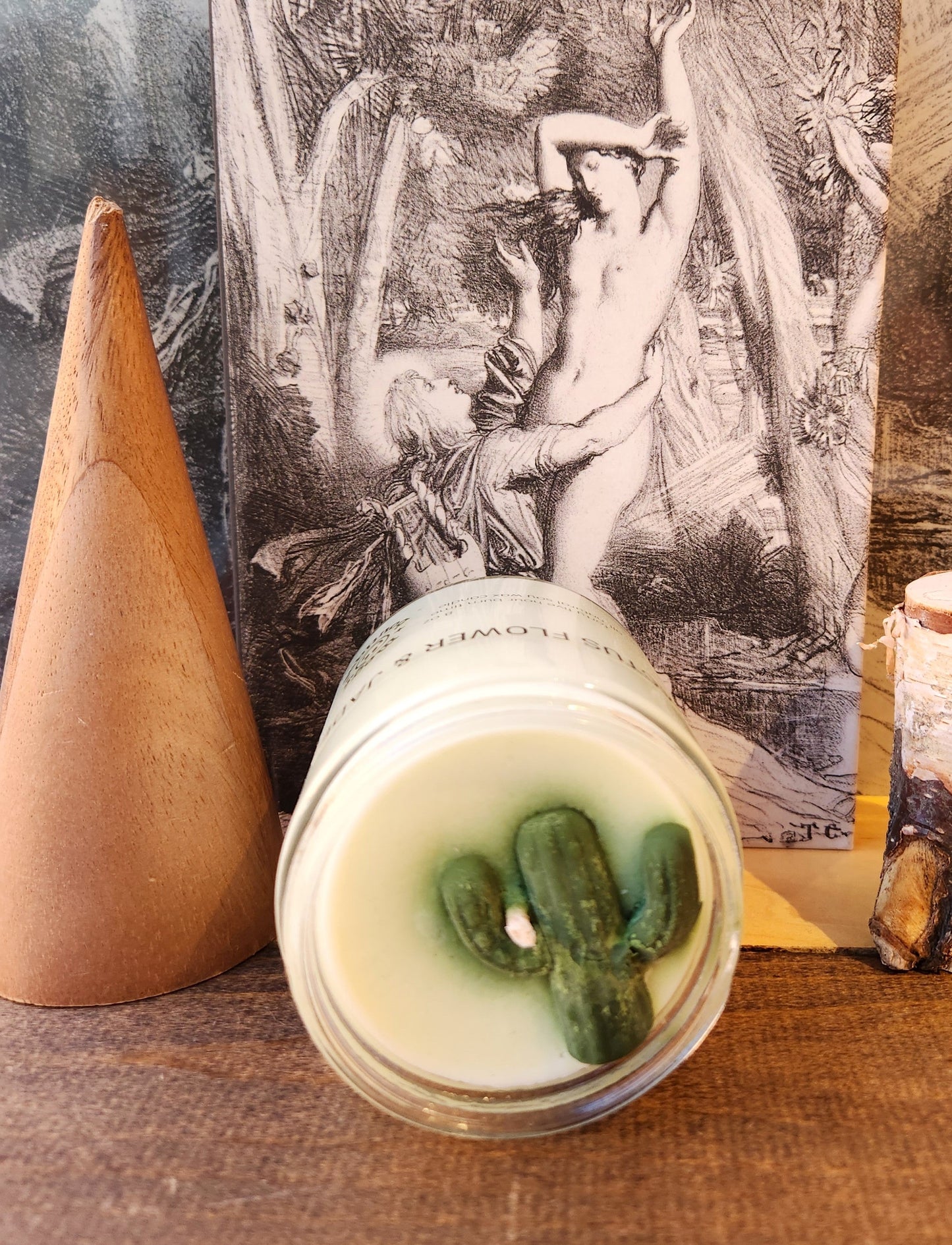 Cactus Flower & Jade 8oz Candle