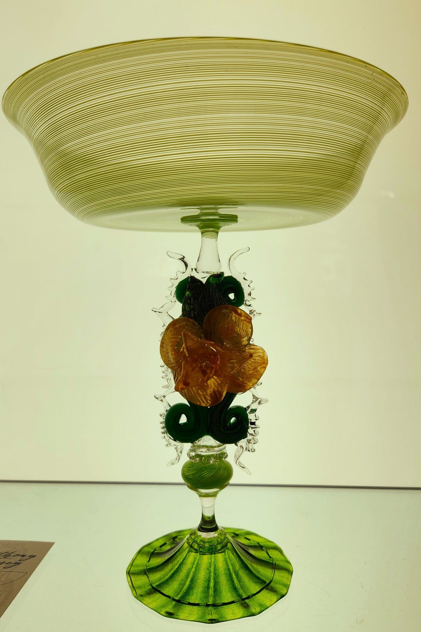 Green Filigree Goblets