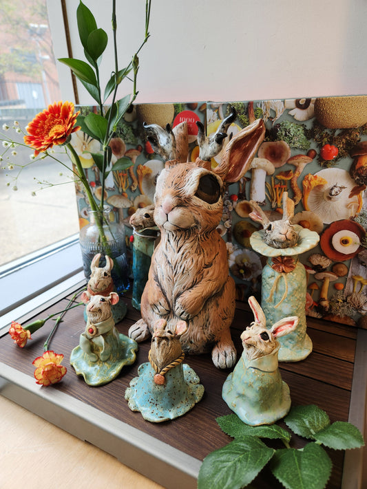Moma Jackelope Ceramic Figure