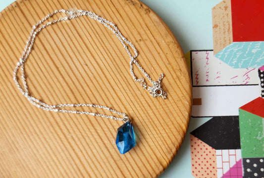 Faceted Gem Necklace