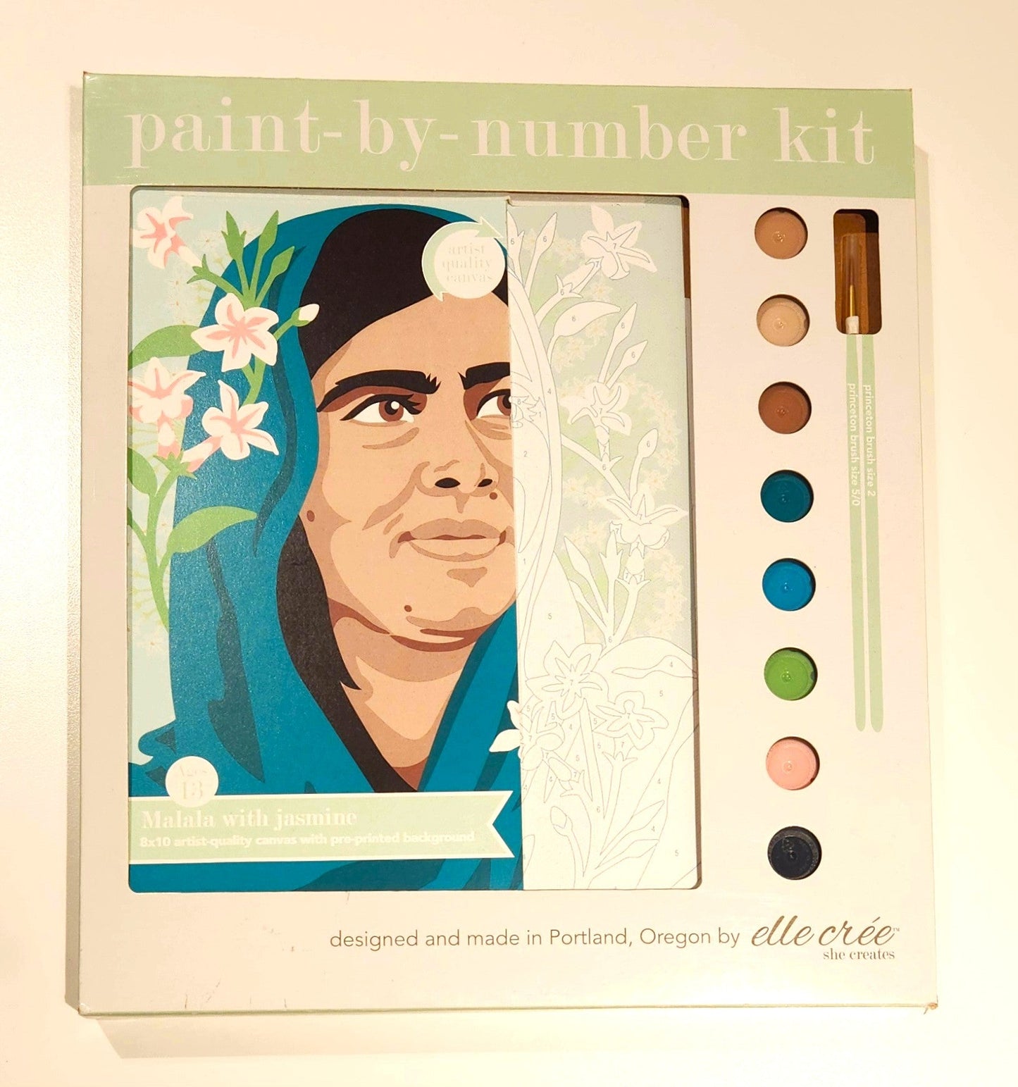 Malala Jasmine Paint by Number