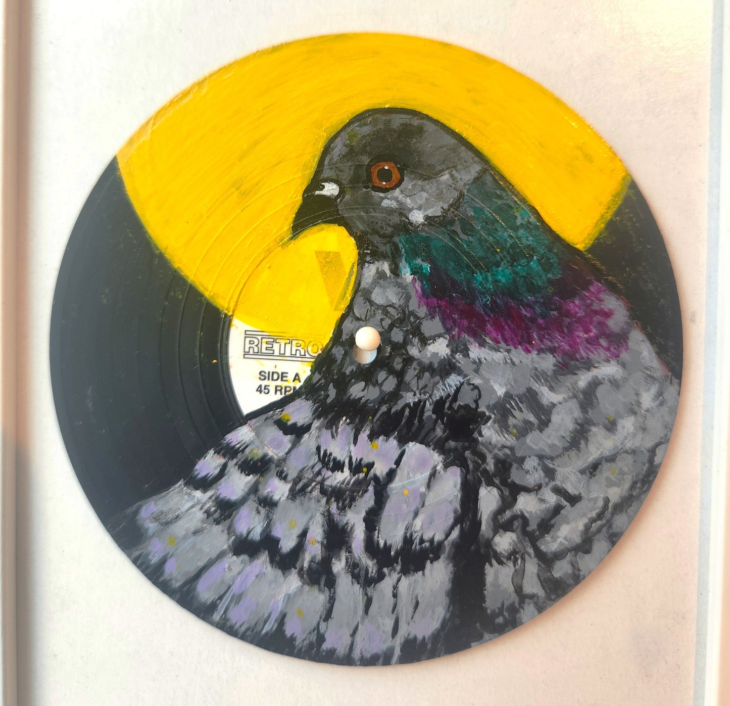 Curious Pigeon Vinyl (Original Art)