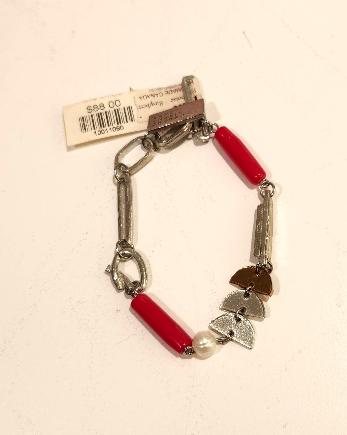 Raspberry Falie Bracelet