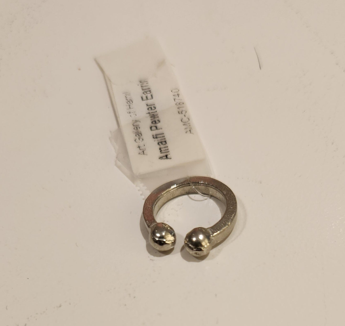 Amalfi Pewter Earring