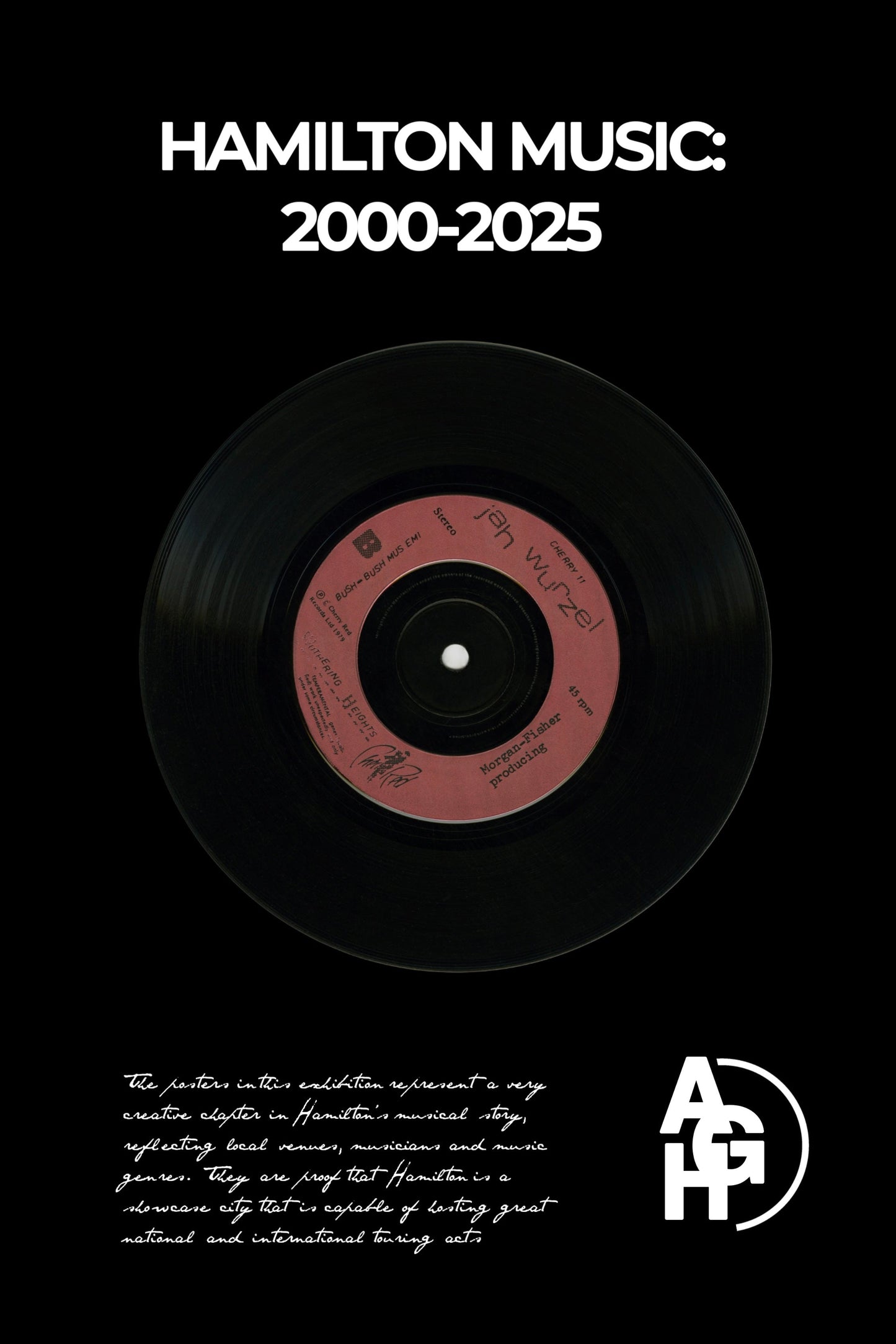 Hamilton Music 2000-2025 Large Poster