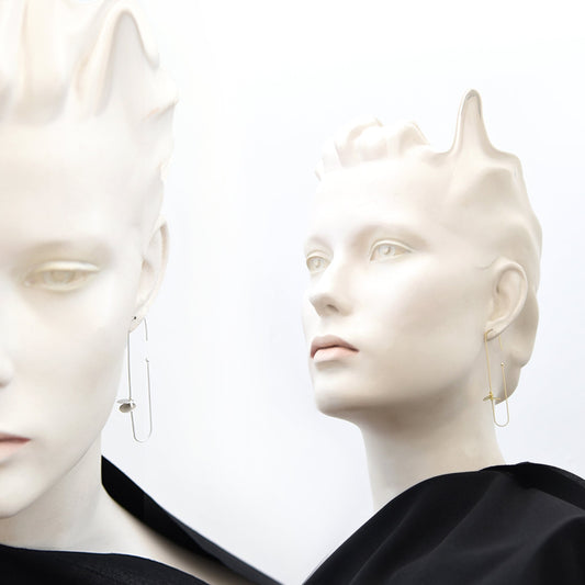 Quartet Hoops in Silver