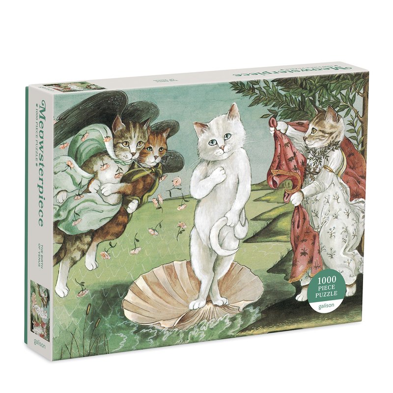Birth of Venus Meowsterpiece Puzzle