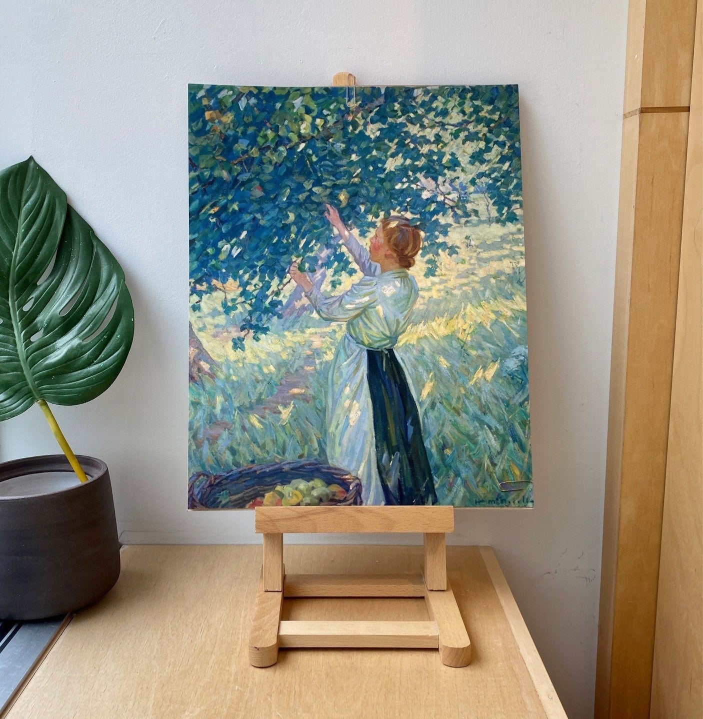 The Apple Gatherer Giclee Archival Art Print