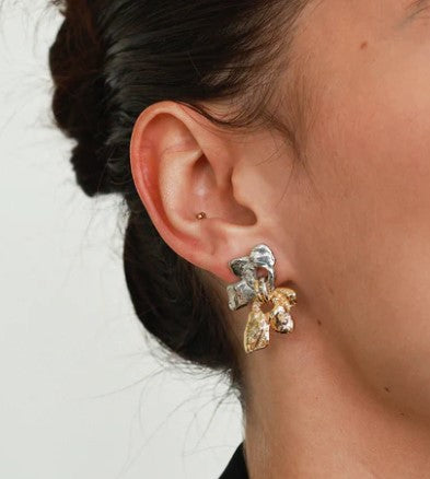 Vistral Two Tone Earring