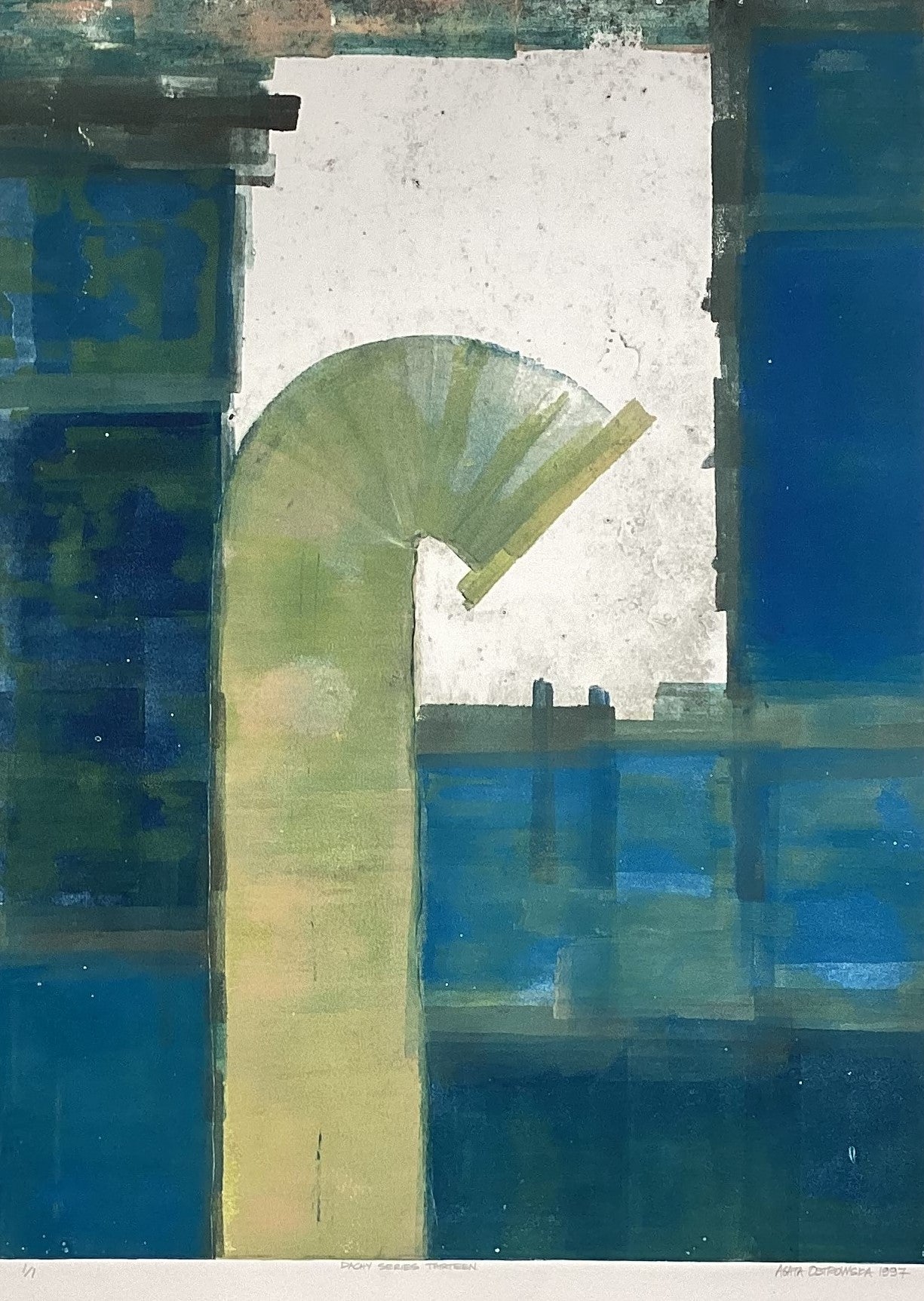 Agata Ostrowska - dachy series thirteen 1/1 (AO18)