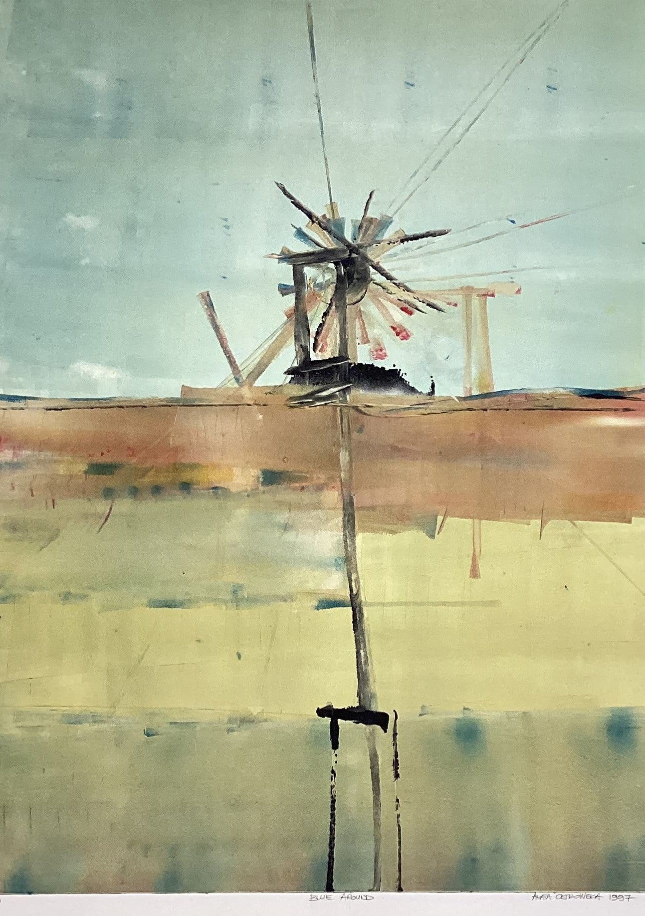 Agata Ostrowska - blue around 1/1 (AO32)