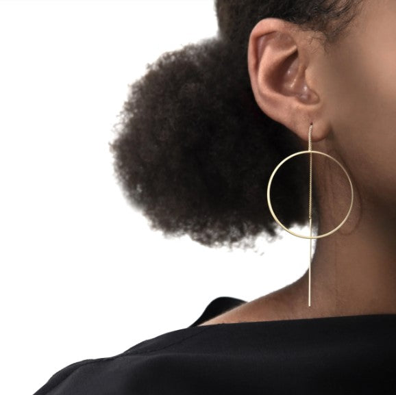 Balance Ear Drapes Satin Gold
