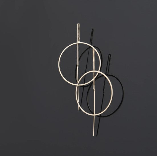 Balance Ear Drapes Satin Gold