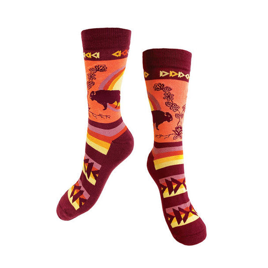 Sm Buffaloes Art Socks