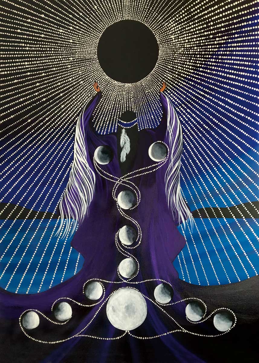 She Who Becomes the Truth Art Card