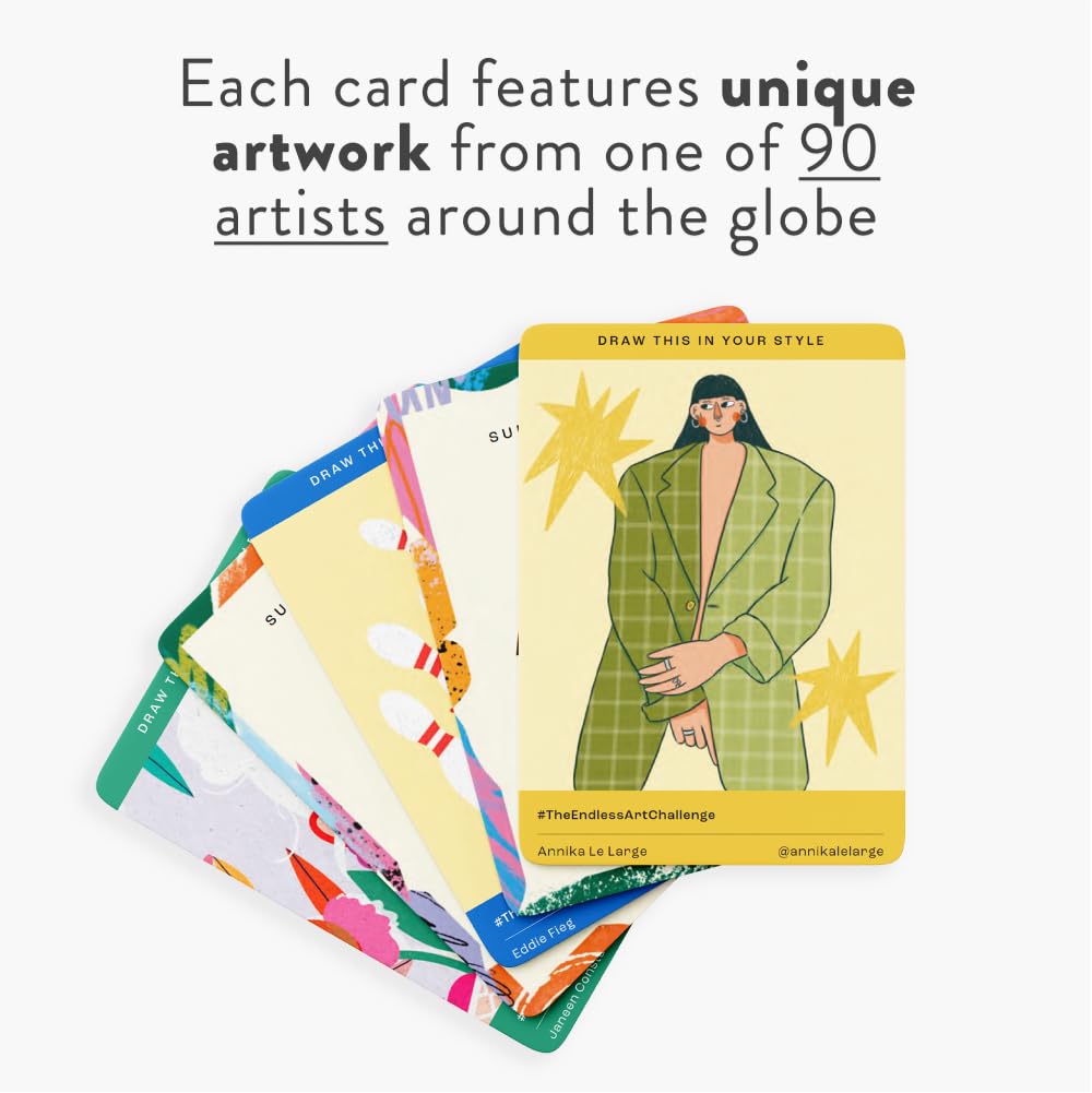 Endless Art Challenge Card Deck