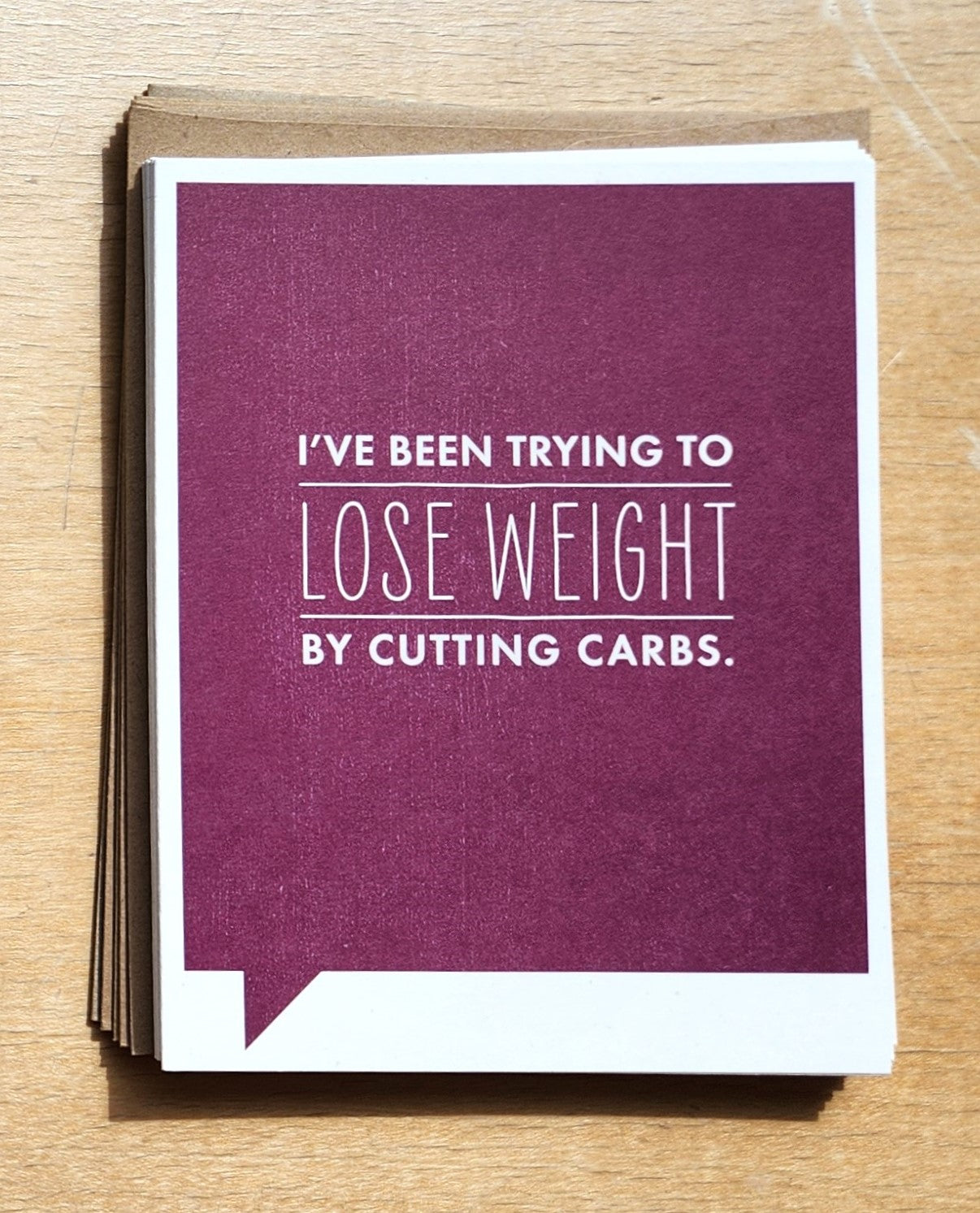 F&F Card - Lose Weight