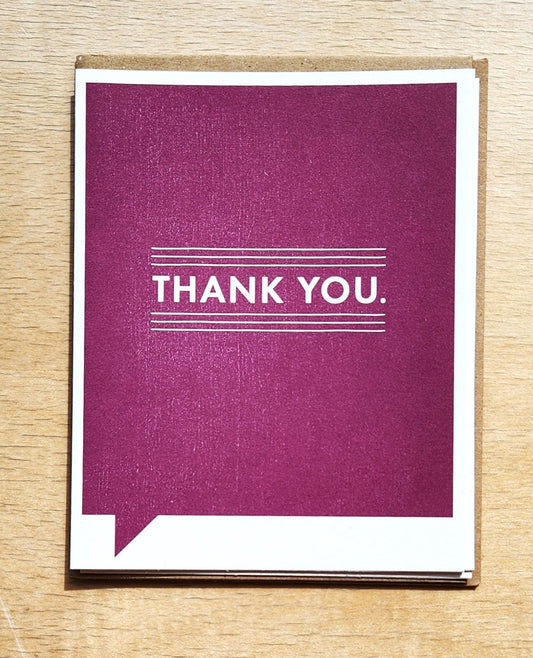 F&F Card - Thank You Again