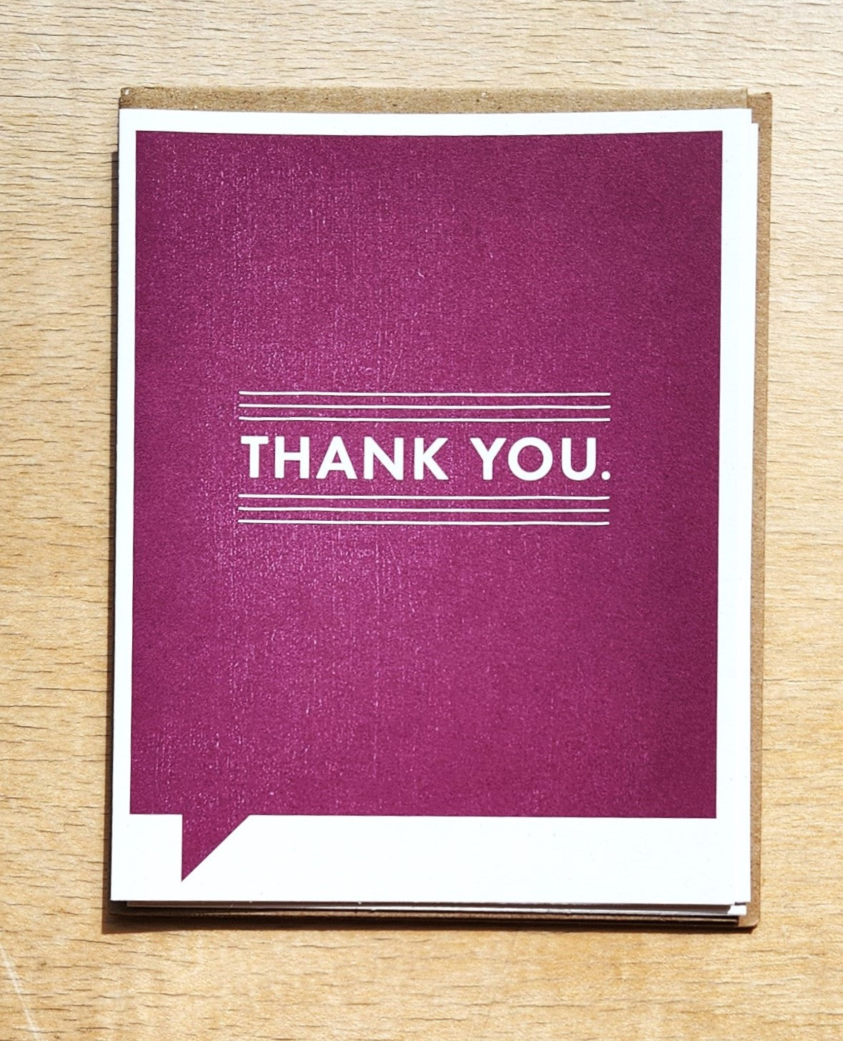 F&F Card - Thank You Again