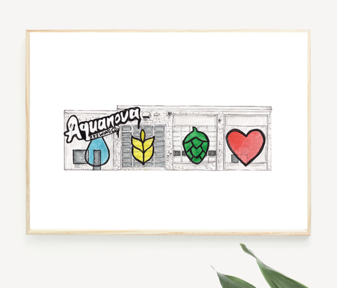 Aquanova Brewing Print
