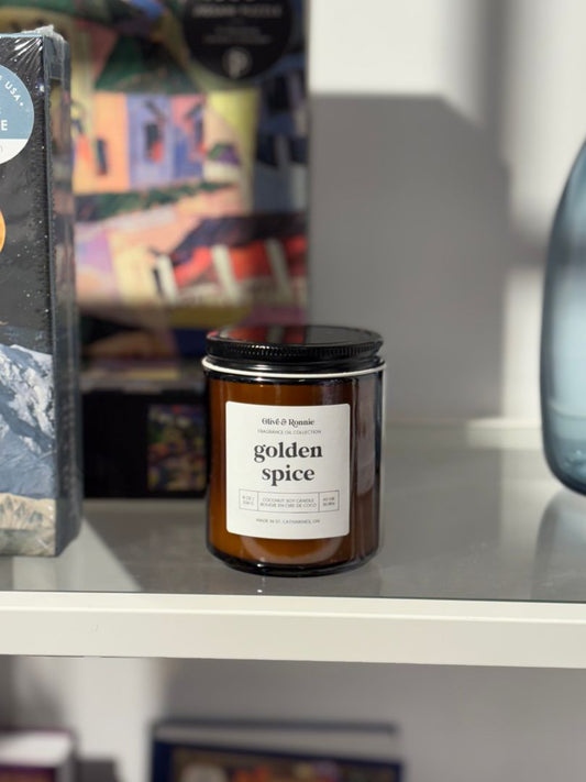 Golden Spice Candle