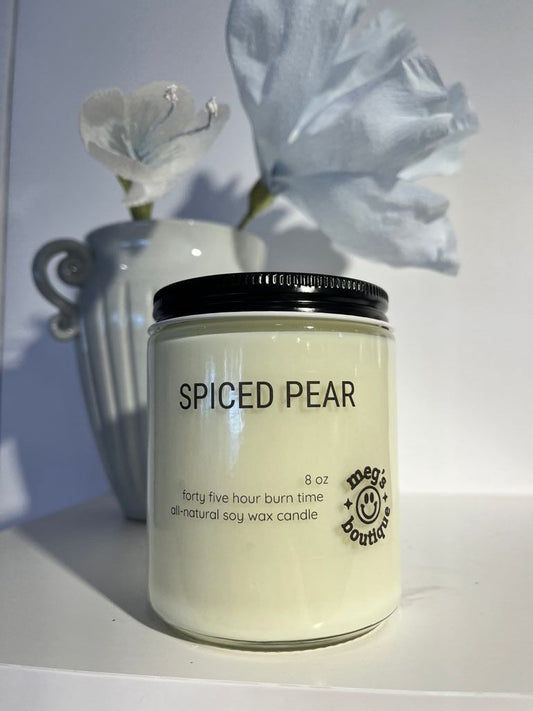 Spiced Pear 8oz Candle