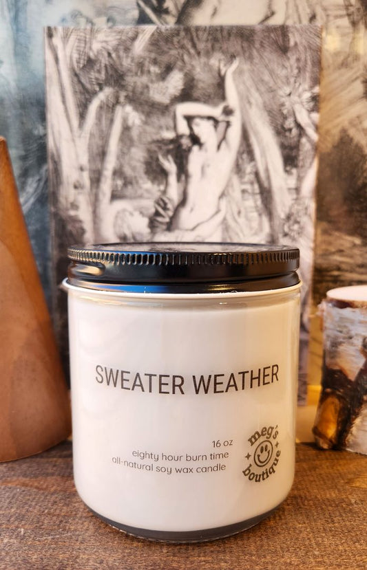 Sweater Weather 16oz Candle