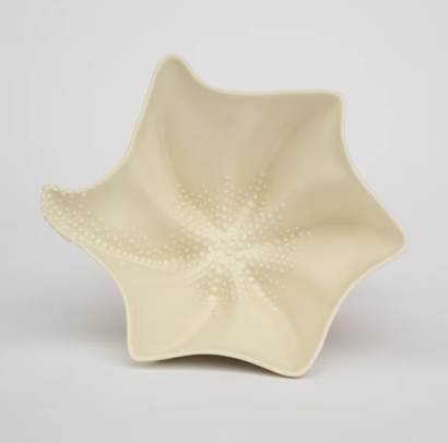 White Dotted Star Bowl