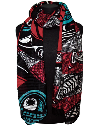Kwiaahwah Jones 'Sustaining Our Future' Eco Scarf
