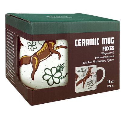 Foxes Ceramic Mug