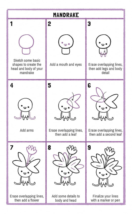 Show-How Guide Drawing Magical Creatures