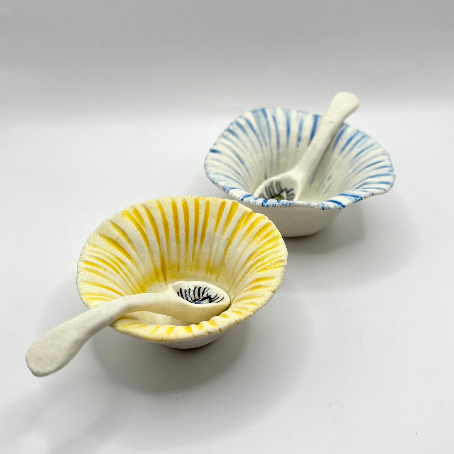 Salt Bowl with Spoon