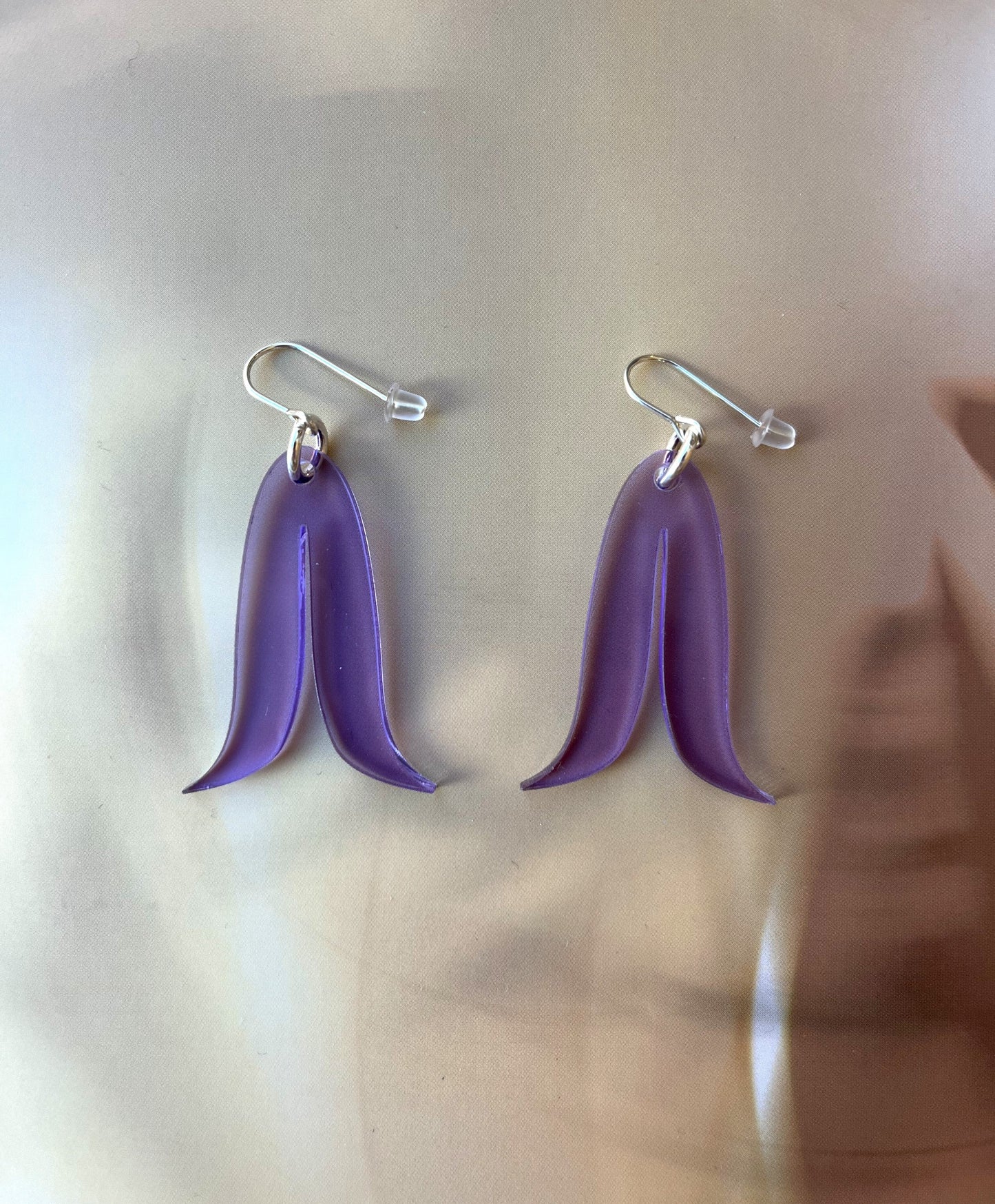 Joined Feathers Mini Earrings