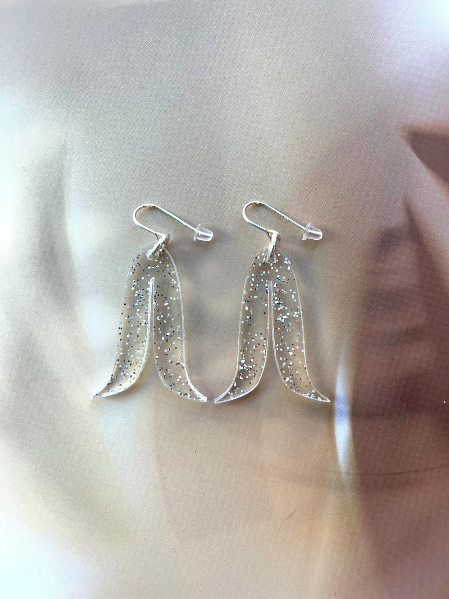 Joined Feathers Mini Earrings