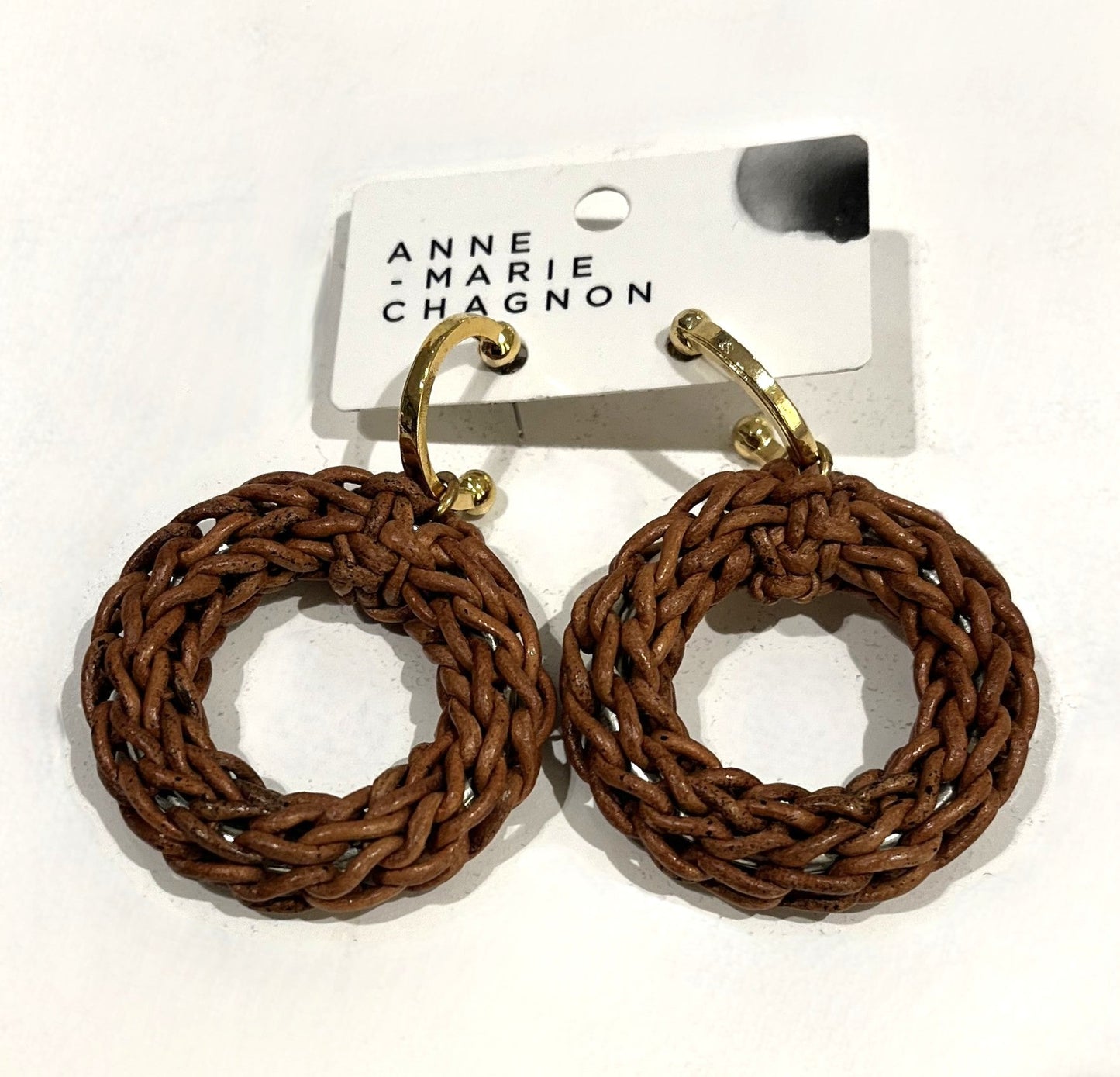 Tulum Gold & Sand Earring