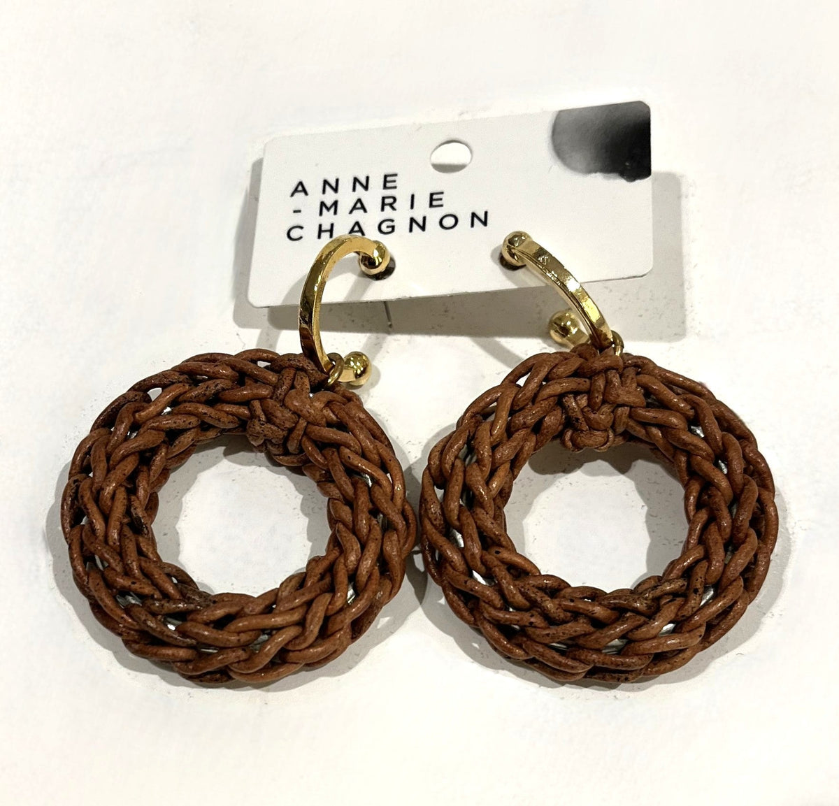 Tulum Gold & Sand Earring