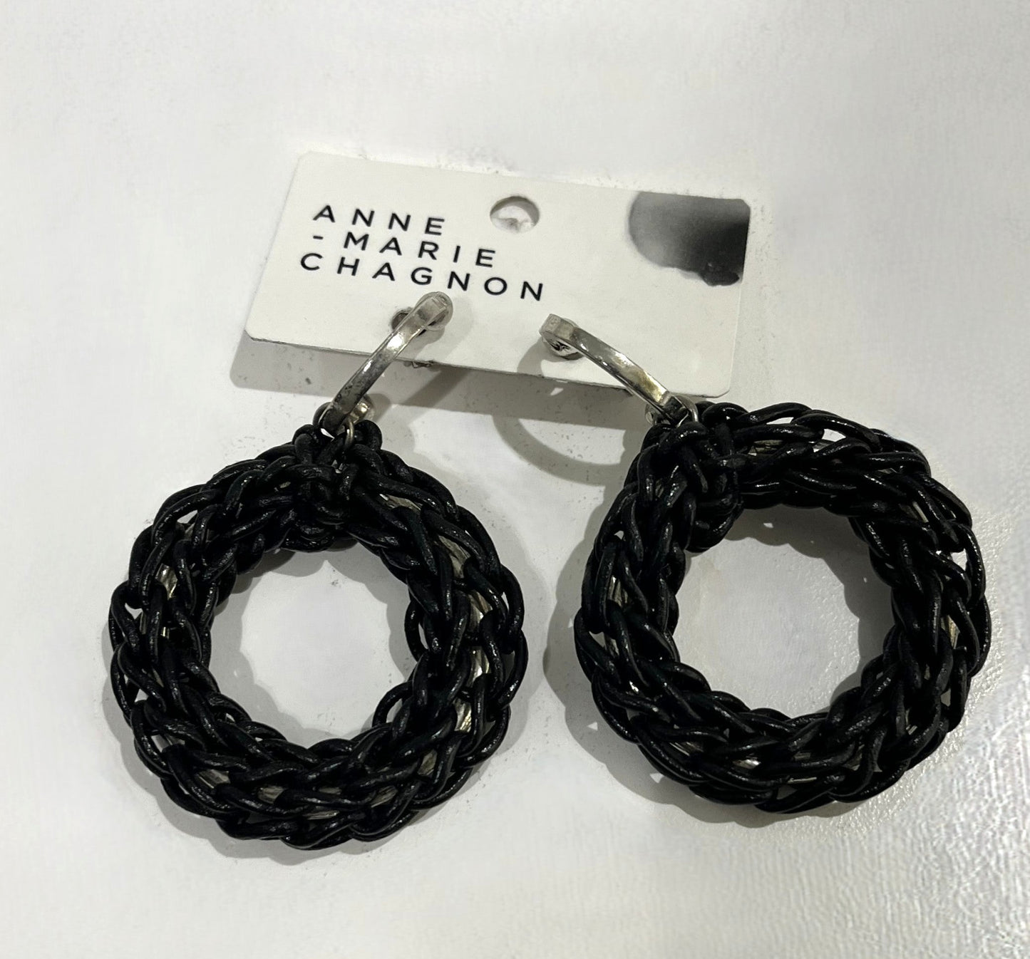Tulum Pewter & Black Earring