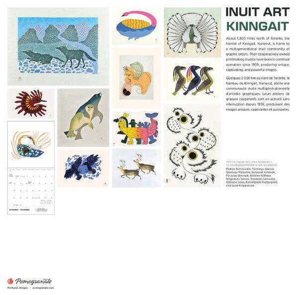 Inuit Art 2026 Wall Calendar