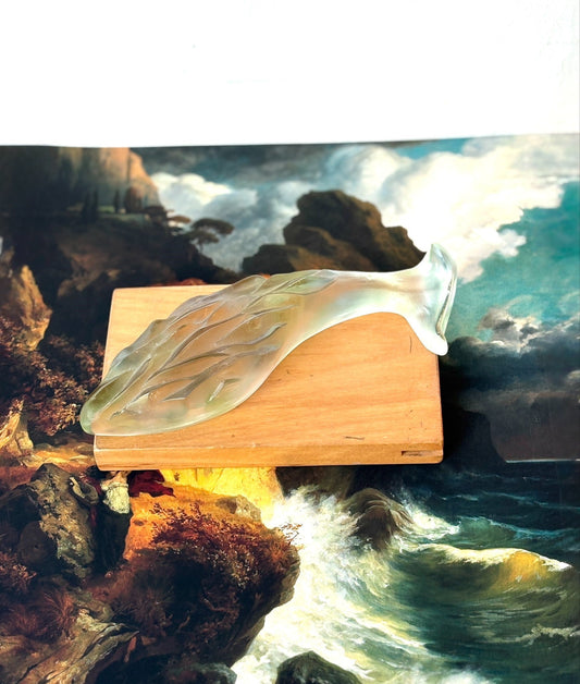 Water Fish Glass Sculpture