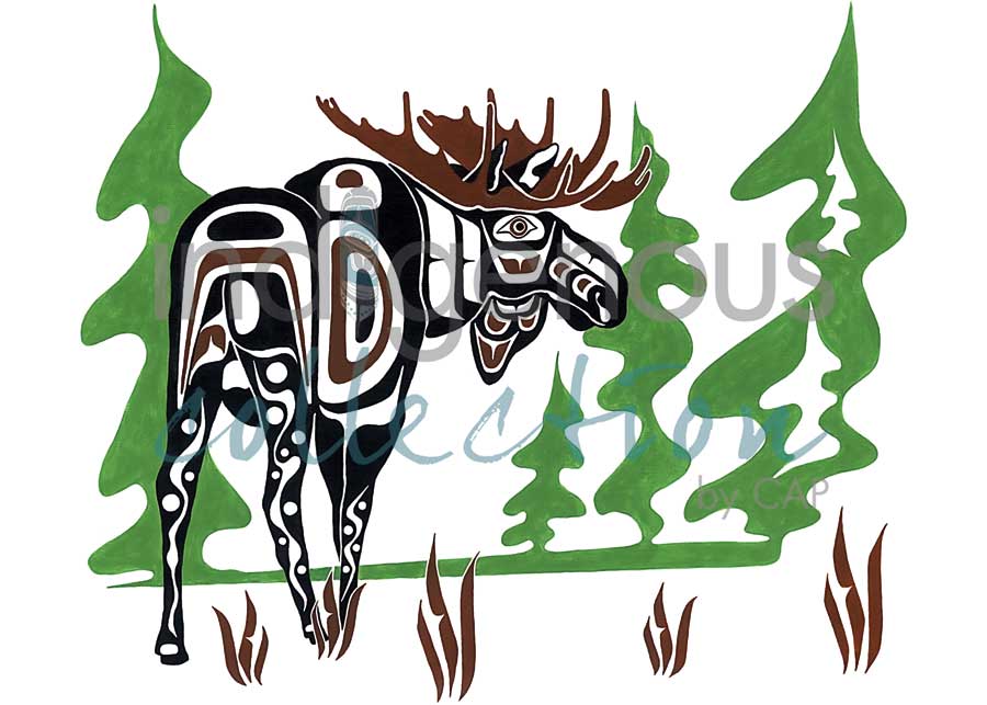 Moose Hunt Card